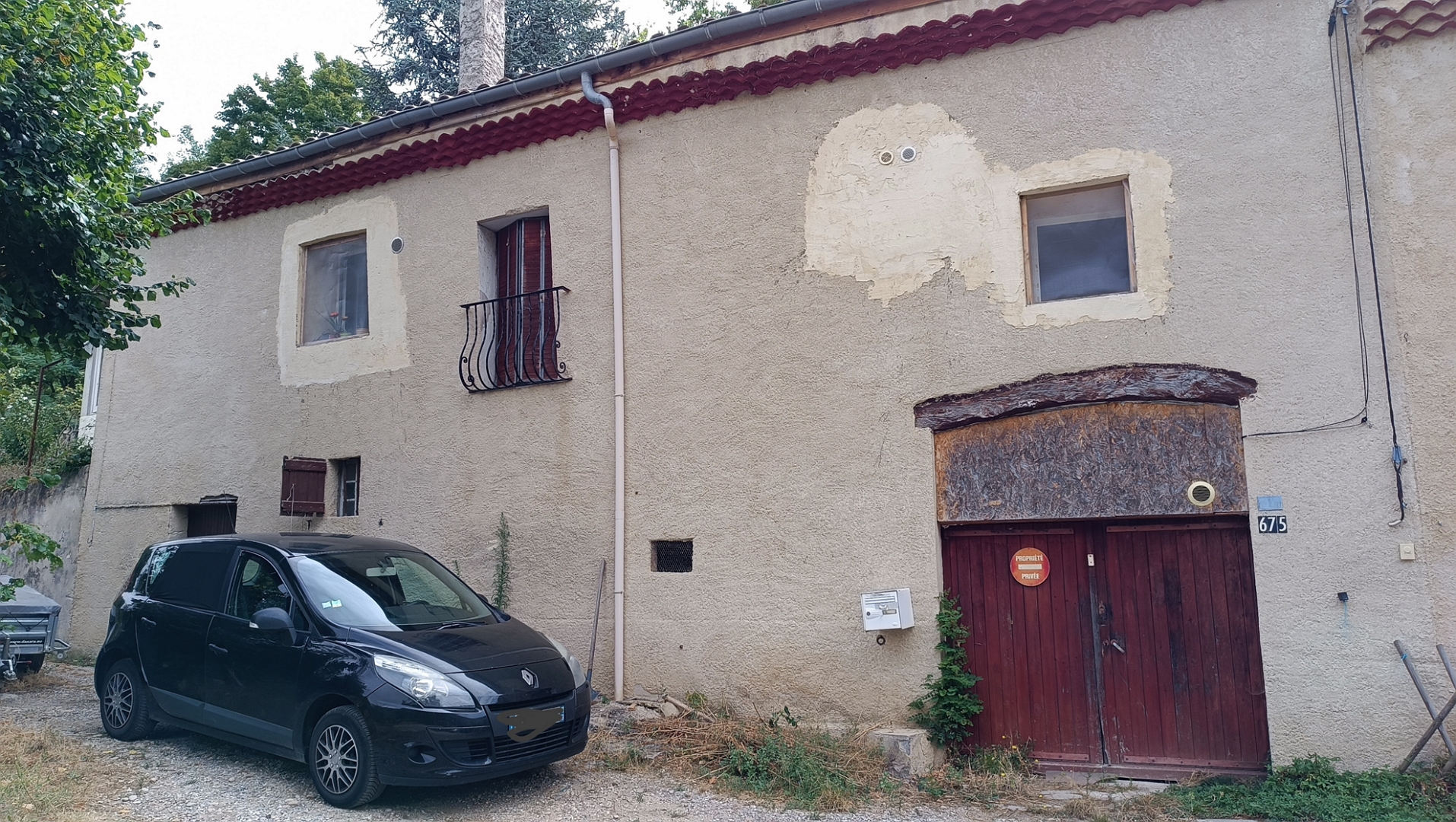 Façade de la maison