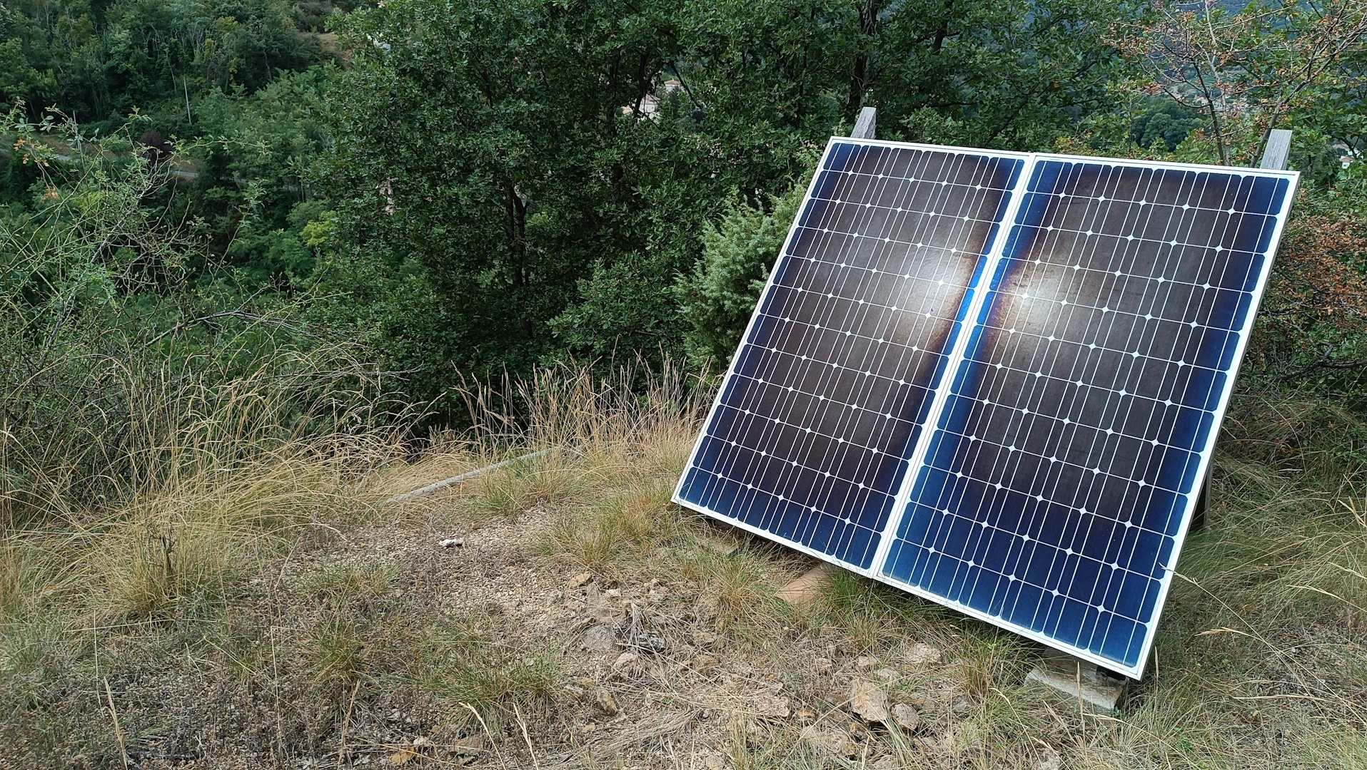 Champ de modules PV Sud-Est